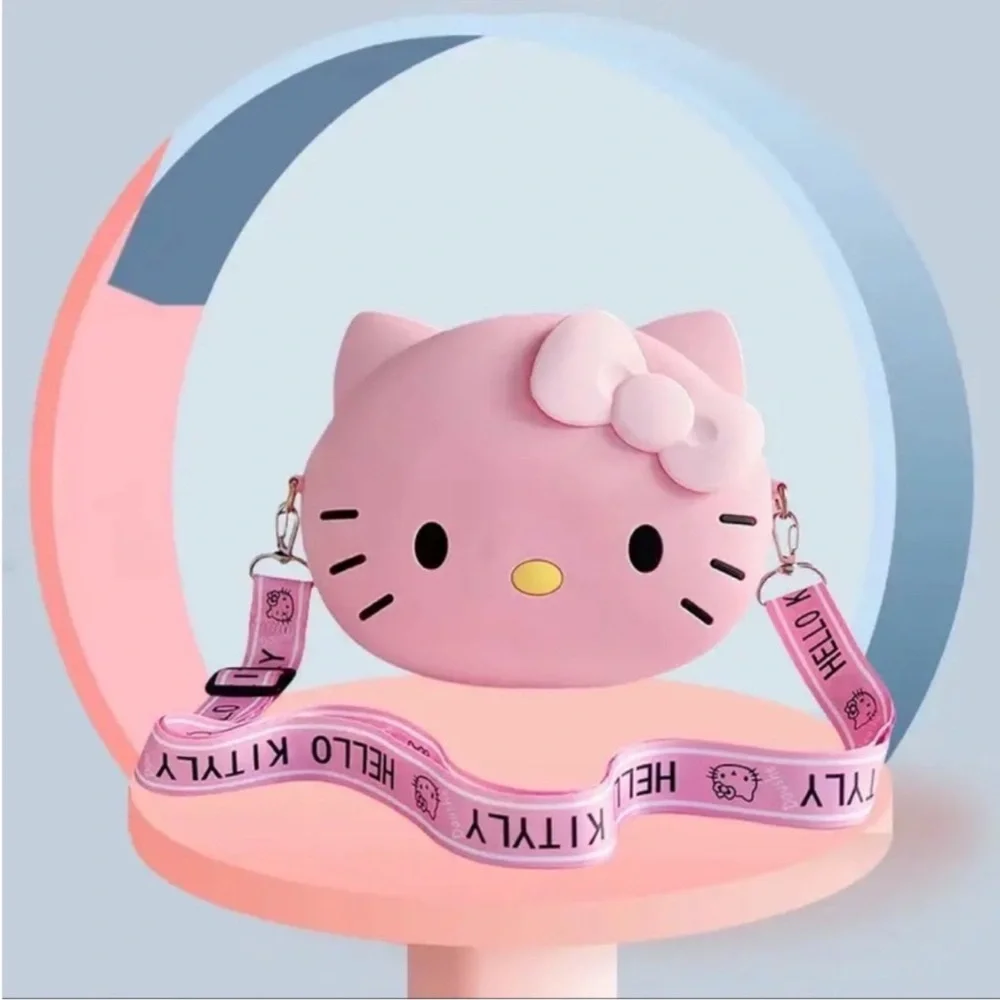 Hello Kitty Crossbody Purse, Hello Kitty Purse, Hello Kitty Bag - Picture 6 of 7